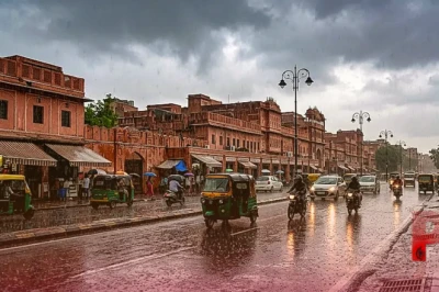 राजस्थान में मानसून फिर हुआ सक्रिय: 30 जुलाई से 2 अगस्त तक भारी बारिश का अलर्ट