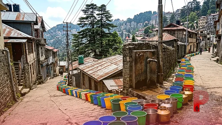 शिमला में गहराया जल संकट: तीसरे दिन मिल रहा पानी, जानिए कब तक मिलेगी लोगों को राहत