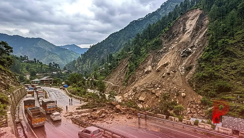 हिमाचल प्रदेश में फिर डरावनी स्थिति में कोटरोपी की पहाड़ियां, मंडी-पठानकोट नेशनल हाईवे पर बढ़ी मुश्किलें