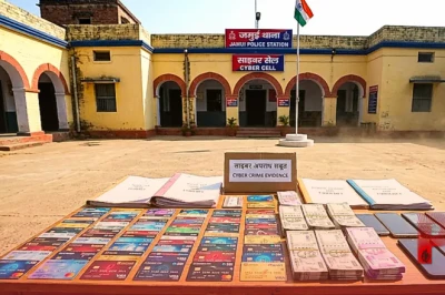 जमुई का शातिर साइबर ठग चढ़ा पुलिस के हत्थे: किराए के बैंक खातों से करता था करोड़ों का खेल, 122 मामलों का खुलासा