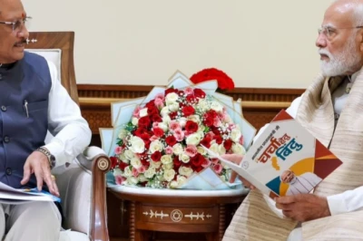 प्रधानमंत्री मोदी से मिले मुख्यमंत्री विष्णुदेव साय, छत्तीसगढ़ के विकास और बस्तर पर की खास चर्चा