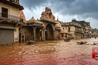 मध्य प्रदेश में मानसून का रौद्र रूप: 14 जिलों में अचानक बाढ़ का अलर्ट, पूरे राज्य में येलो अलर्ट जारी