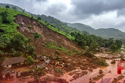 केरल में बारिश का कहर: भूस्खलन और बाढ़ से 3 लोगों की दर्दनाक मौत, कई जिलों में रेड अलर्ट