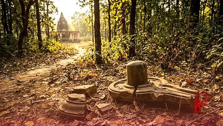 सीतापुर में मंदिर में तोड़फोड़, शरारती तत्व ने शिवलिंग खंडित कर जंगल में फेंका