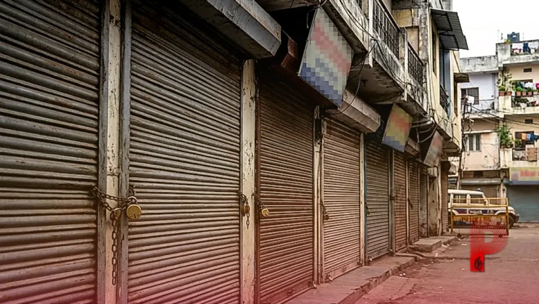 भोपाल: रिहायशी इलाकों में दुकानों पर ताले, व्यापारियों ने दी आत्महत्या की धमकी