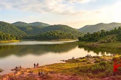 जमशेदपुर का डिमना लेक बैक साइड बना नया वीकेंड स्पॉट, सुकून भरे पल बिताने के लिए उमड़ रहे लोग