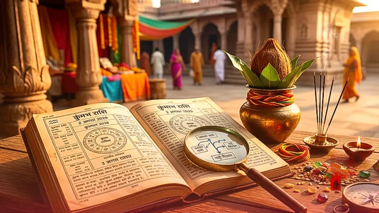 कुंभ राशिफल 2 अगस्त 2026: करियर की नई राहों पर बढ़ेंगे आप, परिजनों और जीवनसाथी से मिलेगा पूरा सहयोग