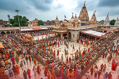 मुजफ्फरपुर: सावन की पहली सोमवारी पर बाबा गरीबनाथ धाम में उमड़ा श्रद्धालुओं का जनसैलाब