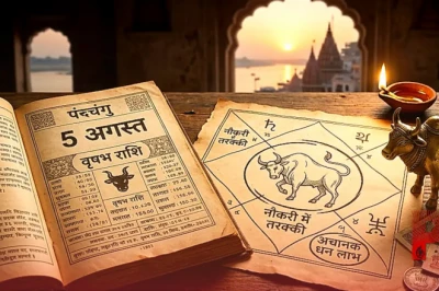 वृषभ राशि का दैनिक राशिफल 5 अगस्त: नौकरी में तरक्की और अचानक धन लाभ के प्रबल योग