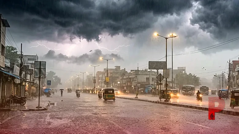 झारखंड का मौसम: रांची और देवघर समेत 26 जिलों में आज भारी बारिश और आंधी-तूफान का अलर्ट