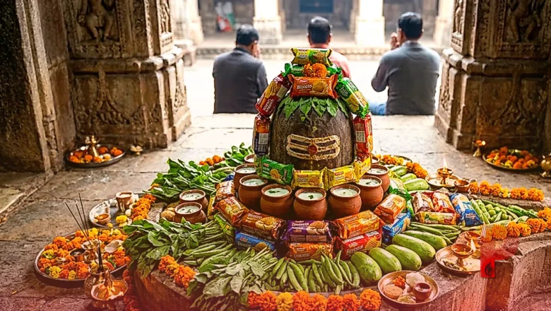झारखंड का अद्भुत शिव मंदिर: जहां बिस्कुट, छाछ और हरी सब्जियों से सजते हैं भोलेनाथ