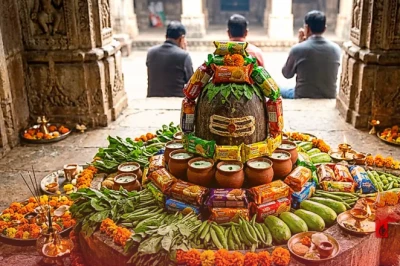 झारखंड का अद्भुत शिव मंदिर: जहां बिस्कुट, छाछ और हरी सब्जियों से सजते हैं भोलेनाथ
