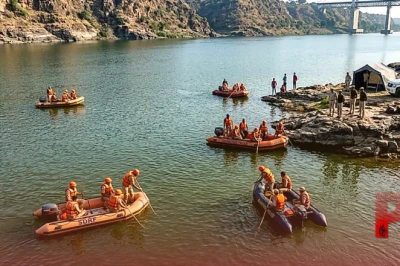 कोटा में पुलिस से बचने के लिए चंबल नदी में कूदे तस्कर, डूबने से दोनों की गई जान