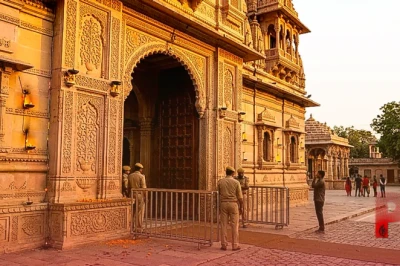 चित्तौड़गढ़: सांवरिया सेठ मंदिर में पुजारी के बेटे और सुरक्षाकर्मियों के बीच भिड़ंत, वीडियो वायरल