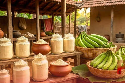 कच्चे केले का पौष्टिक आटा: सेहत का खजाना और मुनाफे का जरिया, ₹250 प्रति किलो है बाजार भाव