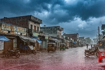 मौसम का हाल: हरियाणा में चक्रवाती दबाव से बदले हालात, यूपी-बिहार में भारी बारिश का अलर्ट