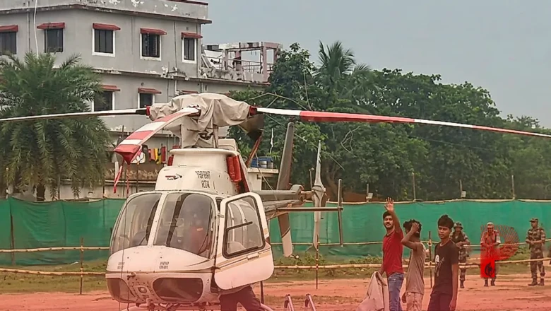 देवघर में हेलीकॉप्टर सेवा की शुरुआत: अब बाबा बैद्यनाथ धाम का हवाई दर्शन कर सकेंगे श्रद्धालु, जानें किराया
