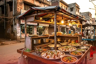 जमशेदपुर में चटपटा खाने का शौक है तो पिंटू के ठेले पर आएं, मात्र 40 रुपये में मिलेगा लजीज दही बड़ा और आलू दम