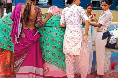 श्रमजीवी एक्सप्रेस में गूंजी किलकारी: चलती ट्रेन में बेटे का जन्म, फिर स्टेशन प्लेटफॉर्म पर आई नन्ही बेटी