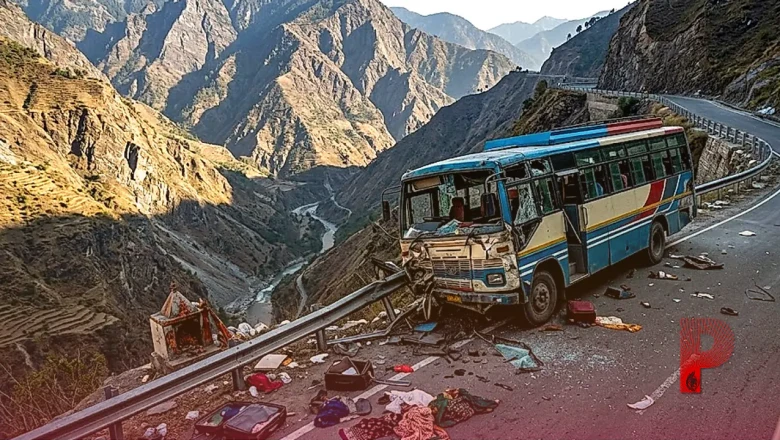 हिमाचल प्रदेश: चंबा में दर्दनाक बस हादसा, ड्राइवर और कंडक्टर की मौत, कई यात्री घायल