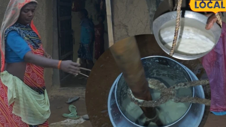 छत्तीसगढ़: सरगुजा में आज भी कायम है पारंपरिक तरीके से माठा बनाने की अनूठी परंपरा