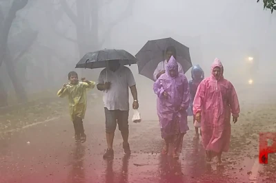 मध्यप्रदेश में भारी बारिश का दौर जारी, 11 जिलों के लिए ऑरेंज अलर्ट और स्कूलों में छुट्टी का ऐलान