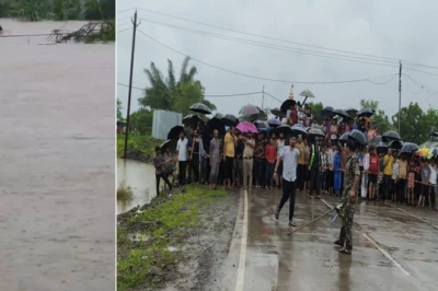 मध्य प्रदेश के राजगढ़ में दर्दनाक हादसा: चेतावनी के बावजूद बाढ़ के पानी में उतारी इको कार, बहने से 4 लोगों की मौत, 11 लोग थे सवार