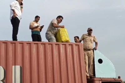 ओडिशा में पुलिस को चकमा देकर फरार हुआ ट्रक ड्राइवर, गाड़ी की तलाशी ली तो उड़ गए होश