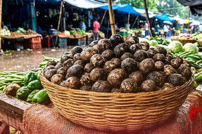 बरसात में मिलने वाली दुर्लभ सब्जी पटपुड़ा: स्वाद और सेहत का अनूठा मेल