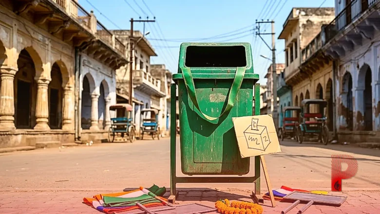 ब्रिटेन चुनाव में अजब नजारा, नाइजेल फराज को चुनौती दे रहा कूड़ेदान वाला उम्मीदवार