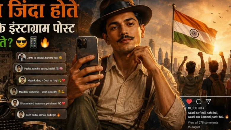 अगर आज इंस्टाग्राम पर होते भगत सिंह, तो जेन-जी के लिए क्या लिखते?