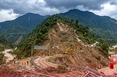 पूर्वोत्तर भारत में कुदरत का कहर: अरुणाचल में सेना के जवान लापता, सिक्किम में भूस्खलन से 60 लोगों की जान पर बनी