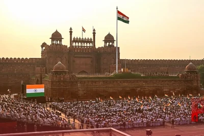 80वें स्वतंत्रता दिवस पर लाल किले से पीएम मोदी का संबोधन, 75 मिनट के भाषण में विकसित भारत का रोडमैप