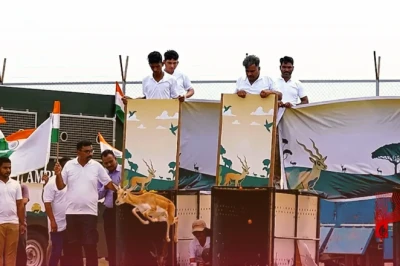 80वें स्वतंत्रता दिवस पर बन्नी घास के मैदानों में गूंजी काले हिरणों की वापसी, वंतारा और वन विभाग का सफल मिशन