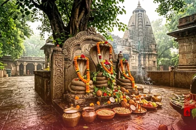 नाग पंचमी 2026: आज सावन सोमवार और नाग पूजा का महासंयोग, जानें शुभ मुहूर्त, पूजा विधि और कालसर्प दोष निवारण के अचूक उपाय