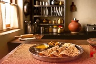 किचन वास्तु: थाली में तीन रोटियां परोसना क्यों है अशुभ? जानिए इसके पीछे का कारण