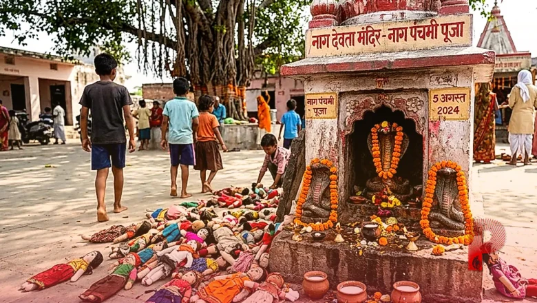 नाग पंचमी पर गुड़िया पीटने की परंपरा का रहस्य: जानिए नाग देवता से इसका क्या है गहरा संबंध