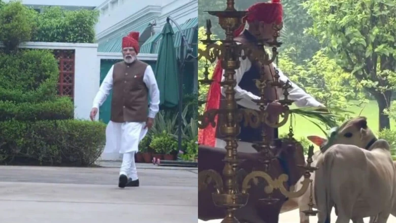 मंच पर सख्त लेकिन जानवरों के बीच बेहद सौम्य, प्रधानमंत्री नरेंद्र मोदी का नया वीडियो सोशल मीडिया पर वायरल