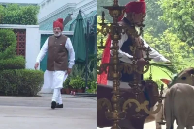 मंच पर सख्त लेकिन जानवरों के बीच बेहद सौम्य, प्रधानमंत्री नरेंद्र मोदी का नया वीडियो सोशल मीडिया पर वायरल
