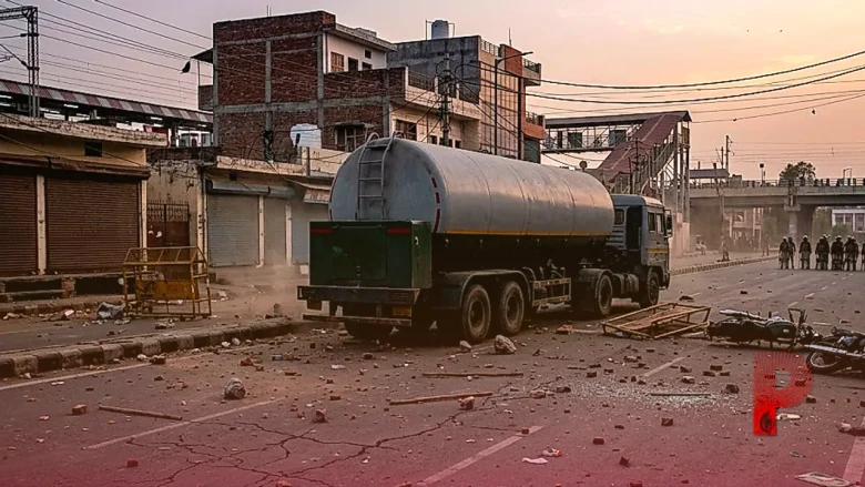 अंबाला में हिंसक झड़प: SP अजीत का दावा, गैस टैंकर फंसाकर रची गई थी बड़ी साजिश, 7 जवान ICU में भर्ती