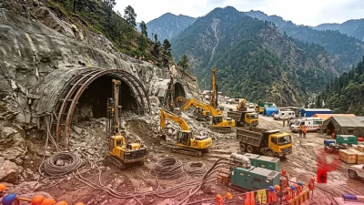 उत्तराखंड: टनल हादसे के बाद खुद मोर्चा संभालने पहुंचे मुख्यमंत्री पुष्कर सिंह धामी, बचाव कार्यों का लिया जायजा