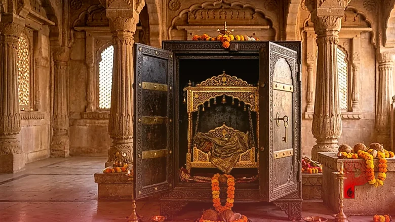 नागौर का 800 साल पुराना स्वर्ण झूला: बंशीवाला मंदिर में साल में सिर्फ एक बार खुलती है खास तिजोरी