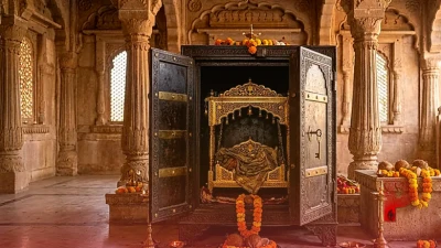 नागौर का 800 साल पुराना स्वर्ण झूला: बंशीवाला मंदिर में साल में सिर्फ एक बार खुलती है खास तिजोरी