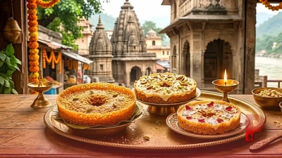 ऋषिकेश में राजस्थानी स्वाद की धूम: सावन के मौके पर घेवर की तीन खास वैरायटी बनी आकर्षण