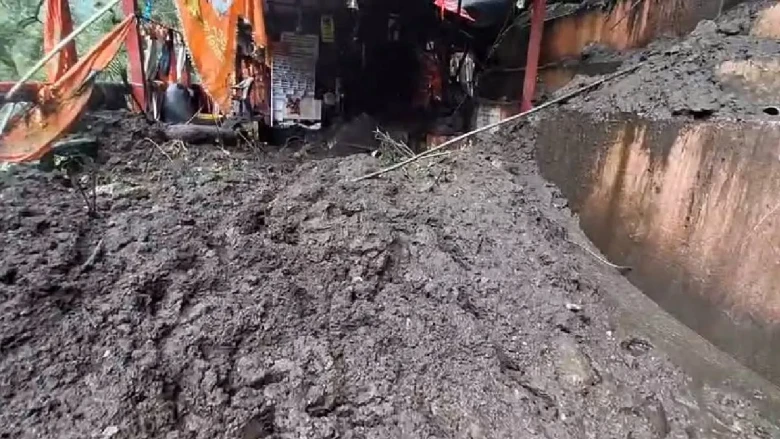 उत्तराखंड के चमोली में भारी तबाही, प्रसिद्ध कल्पेश्वर महादेव मंदिर परिसर में घुसा भूस्खलन का मलबा