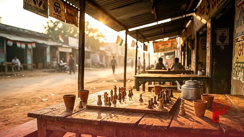 कॉफी पर कुरुक्षेत्र: यूपी की चुनावी बिसात पर योगी और अखिलेश की अलग-अलग चालें