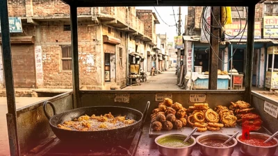 छपरा के एकमा में राजेश के 5 फ्लेवर वाले पकौड़ों की धूम, 3 खास चटनियों के साथ मिलता है लाजवाब स्वाद