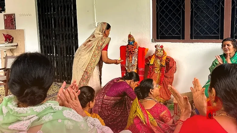 बागेश्वर में सांतू-आठू लोकपर्व की धूम, मायके आईं गौरा और उन्हें लेने पहुंचे शिव
