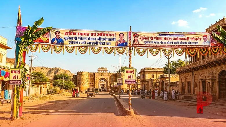 गुलेल से निशाना साधने वाली जोबनेर की बेटी खुशी कुमावत ने दक्षिण कोरिया में जीता गोल्ड मेडल