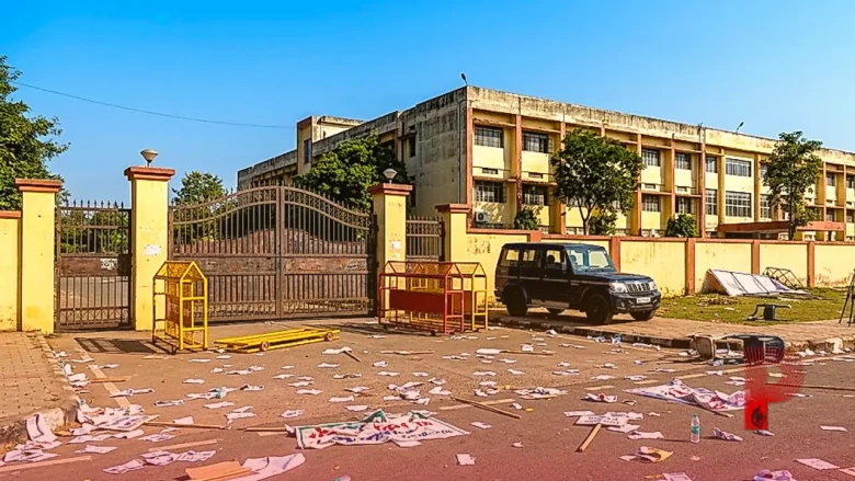 रायपुर: इंदिरा गांधी कृषि विश्वविद्यालय में पेपर लीक के बाद परीक्षा रद्द, छात्रों का जबरदस्त प्रदर्शन